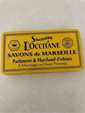 Savonnerie de L'Occitane Savons de Marseille Perfume 12 Harvest Hand Soap w/Tin